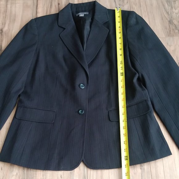 apt.9 Dark Gray Color Blazer Size 10 - Picture 7 of 12